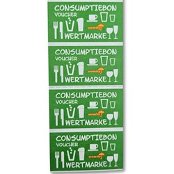 Consumptiebonnen en consumptiemunten kopen