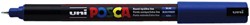 Paintmarker Uni POSCA PC1MR extra fijn donkerblauw