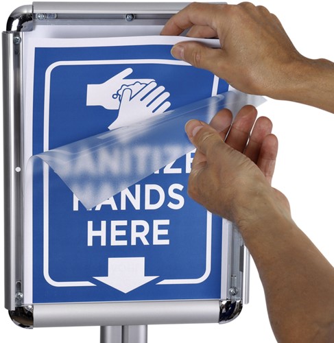 Handhygiëne infostand OPUS 2-2