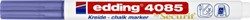 Krijtstift edding 4085 by Securit rond 1-2mm metallic violet