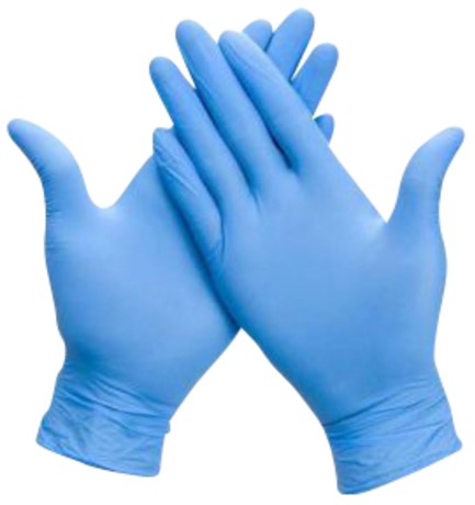 Handschoen Filtas nitril XL blauw 100 stuks