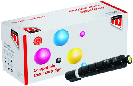 Tonercartridge Quantore alternatief tbv Canon 2185 C 002 geel