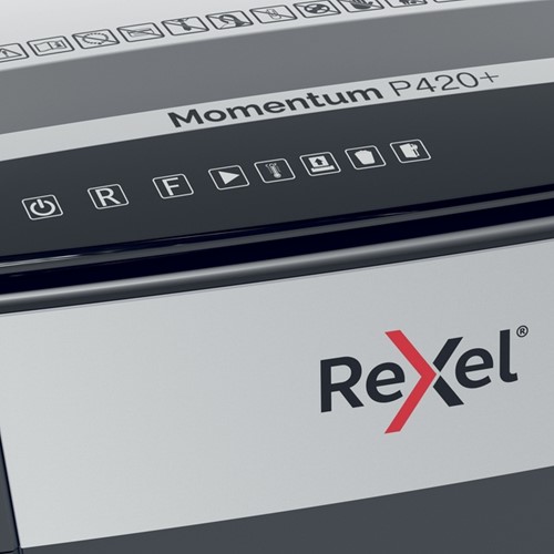 Papiervernietiger Rexel Momentum P420+ snippers 4x35mm-11