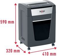 Papiervernietiger Rexel Momentum P420+ snippers 4x35mm-19