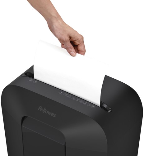 Papiervernietiger Fellowes Powershred LX41 snippers 4x12mm zwart-1