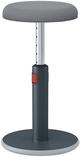 Actieve zit-sta kruk Leitz Ergo Cosy grijs-6