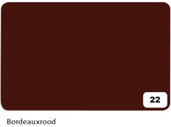 Fotokarton Folia 300gr 50x70cm 10vel 22 donkerrood