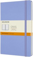 Notitieboek Moleskine large 130x210mm lijn hard cover hydrangea blue