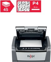 Papiervernietiger Rexel Optimum Auto+ 45X snippers 4x28mm-10