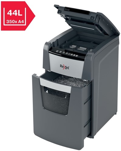 Papiervernietiger Rexel Optimum Auto+ 130X P4 snippers 4x28mm-2