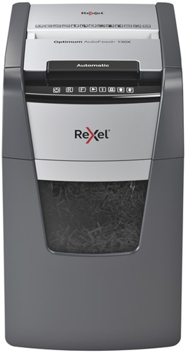Papiervernietiger Rexel Optimum Auto+ 130X P4 snippers 4x28mm