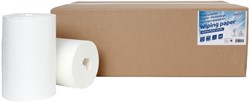 Poetspapier Cleaninq mini 1-laags 20cmx120m wit