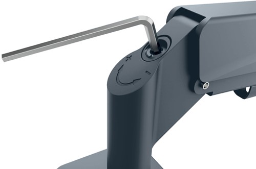 Monitorarm Leitz Ergo ruimtebesparend dubbele monitorarm-14