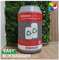 Easy4Rent huren Canman 145ltr afvalbak voor lege flesjes en blikjes, inclusief bezorging & retour
