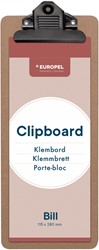 Klembord Europel rekening hout