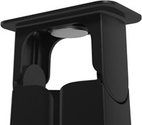 Addit kabelgeleider zit-sta 130 cm set - bureau 463 - black-3