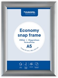 Europel clicklijst Economy, 25 mm, ft A5, zilver