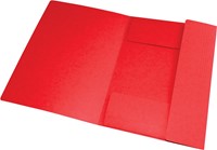 Elastomap Oxford Top File+ A4 3 kleppen 390gr rood-2