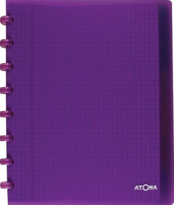 Atoma ft A5+, geruit 5 mm, met tabbladen, in kleuren Easy4Office