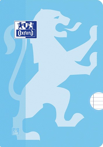 Oxford School schrift, ft A4, 72 bladzijden, met kantlijn, gelijnd, assorti, pak van 3 stuks-2
