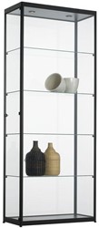 Vitrinekasten 2 draaideuren aan de zijkant 200 x 80 x 40 cm