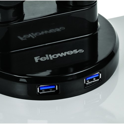 Monitorarm Fellowes Platinum Series driedubbel horizontaal-1