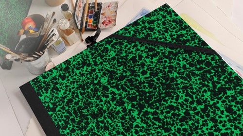 Tekenmap Canson Studio Annonay elastieksluiting 610x810mm groen-3