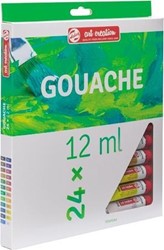 ArtCreation plakkaatverfset met 24 tubes 12ml