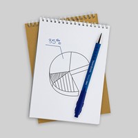 Balpen Paper Mate Flexgrip Ultra medium blauw blister à 5 stuks-2