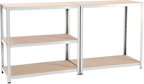 Avasco rek Strong 175, ft 176 x 120 x 40 cm, 5 legborden, gegalvaniseerd-3