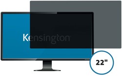 Kensington privacy filter, dubbelzijdig, verwijderbaar, voor schermen van 22 inch, 16:9