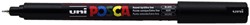 Paintmarker Uni POSCA PC1MR extra fijn zwart