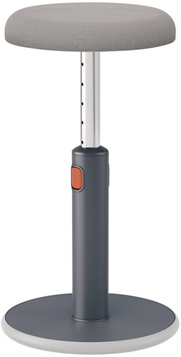 Actieve zit-sta kruk Leitz Ergo Cosy grijs-2