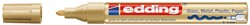 Edding glanslakmarker e-750 CR goud