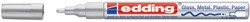 Edding glanslakmarker e-751 CR zilver