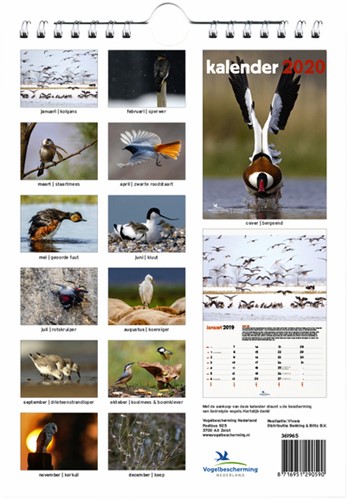 Vogelbescherming maandkalender 2020-2