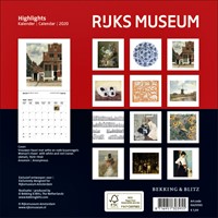 Rijksmuseum mini maandkalender 2020-2