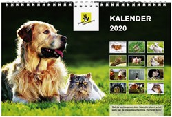 Dierenbescherming maandkalender 2020