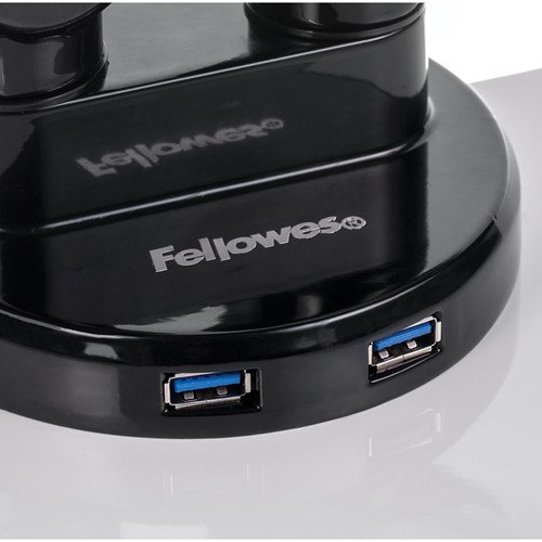 Monitorarm Fellowes Platinum Series driedubbel horizontaal-3