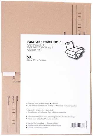 Postpakketbox IEZZY 1 146x131x56mm-4