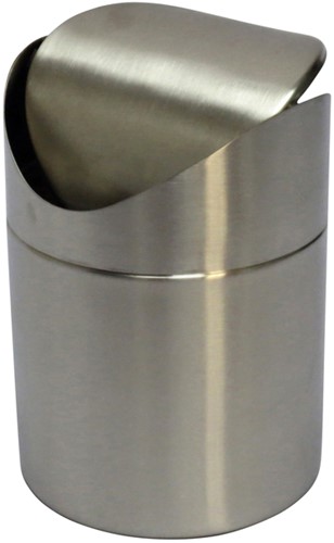 Afvalbak Vepa Bins tafelmodel met swingdeksel 1,5 liter
