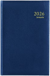 Agenda 2026 Brepols Saturnus Lima 7dagen/2pagina's blauw