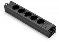 Bachmann Step Base - 5 x 230V RA - GST in/uit - zwart