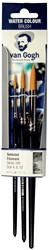 Van Gogh aquarelverf penselenset 191 middel, set met 3 penselen