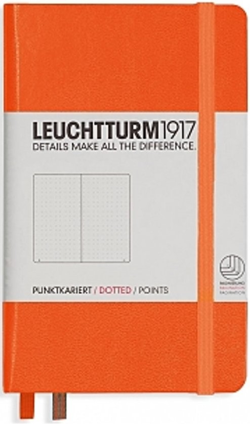 Leuchtturm1917 Notitieboek - - Oranje bij Easy4Office