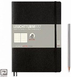 Leuchtturm1917 Notitieboek Composition B5 - Softcover - Puntjes - Zwart