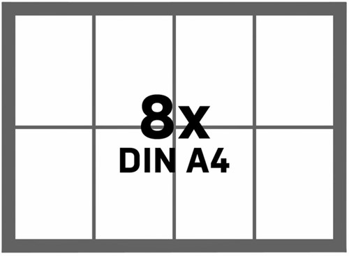 Buitenvitrine Nobo Premium Plus 8xA4 draaideur magnetisch-2