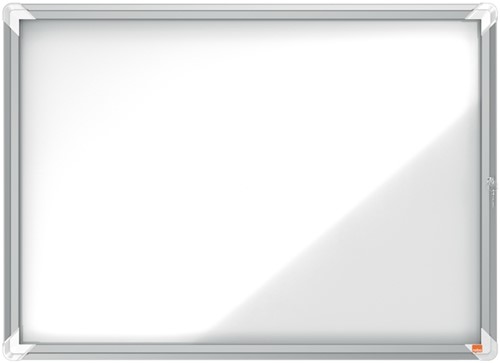 Buitenvitrine Nobo Premium Plus 8xA4 draaideur magnetisch