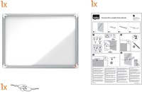 Buitenvitrine Nobo Premium Plus 9xA4 draaideur magnetisch-5