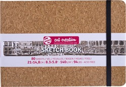 Talens Art Creation schetsboek Kurk, 140 g/m², ft A5, 80 vel